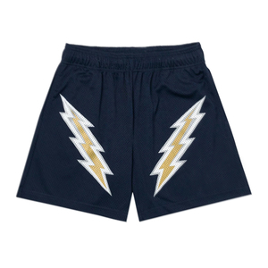 Shorts d'été personnalisés avec logo, en maille unie par sublimation, décontractés, pour la plage, la course, le sport, séchage rapide, respirants, avec taille élastique pour hommes - Product Image 2