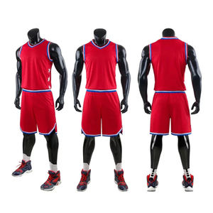 Ensemble d'uniformes de basketball en gros – Maillot sans manches et short unis, respirants, pour entraînement, conception personnalisée pour équipes masculines - Product Image 3