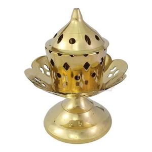 Brûleur d'encens vintage en laiton de style européen, pour usage religieux, toutes saisons, écologique, pour encens et censiers. - Product Image 3