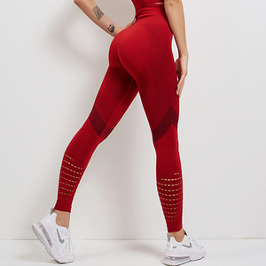 เลกกิ้งออกกำลังกายผู้หญิงเอวยางยืด ผ้าไนลอนยืดได้สี่ทิศทาง พิมพ์ลายเต็มตัว - Product Image 2