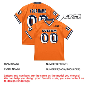 High Quality Breathable Anti Bacterial American Football Jersey V Neck Short Sleeve Custom Size American Football <b>Shirt</b> for <b>Men</b> - Product Image 5