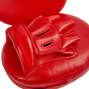 Guantes de Boxeo Personalizados con Logotipo Rojo, Almohadillas de Entrenamiento de Alta Calidad en Cuero Genuino, Duraderas, OEM - Product Image 4