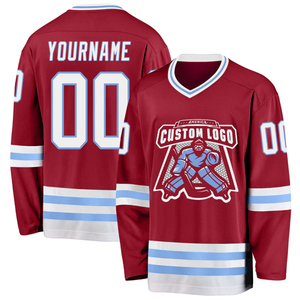 Personalized Custom Hockey Uniform Sublimated Printed 100% Polyester Quick Dry Wholesale Manufacturer - Product Image 5