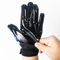 Gants de football américain personnalisés pour receveurs, pour adultes et enfants, pour l'extérieur – Fournisseur