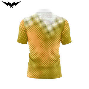 Camisetas de Boliche de Manga Corta para Hombre, Sublimadas Personalizadas de Alta Calidad, 100% Poliéster, Transpirables, de Secado Rápido, Ajuste Delgado, que Absorben la Humedad - Product Image 2