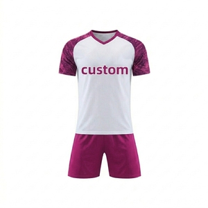 Camisetas de Fútbol con Cuello en V, 100% Poliéster, Secado Rápido, Nuevos Diseños, Varios Colores - Product Image 3