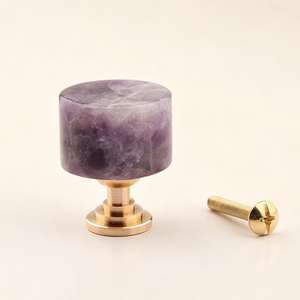 Maßgefertigter Schwarzer Perlmutt-Türknopf im Traditionellen Öko-Freundlichen Design, Eleganter Zuggriff für Küchenschränke und Schlafzimmer - Product Image 1