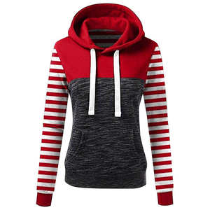 Sudadera con Capucha Extra Grande para Mujer, de Felpa Gruesa de Calidad, Manga Larga, Diseños Atractivos, Oferta, Tallas Grandes para Invierno - Product Image 1