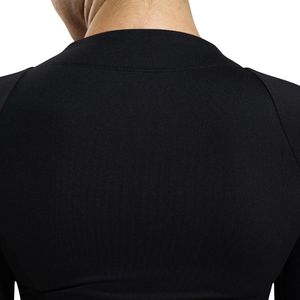 Women's Black Full Zip Training <b>Jacket</b> with Thumb Holes Long Sleeve Breathable Stretch <b>Workout</b> Gym Running Activewear <b>Jacket</b> - Product Image 5