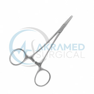 Pinces hémostatiques Halstead Mosquito 5 pouces droites en acier inoxydable CE ISO, instrument chirurgical médical - Product Image 1