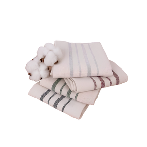 Essuie-tout de cuisine imprimé zèbre marron, en coton écologique, 50x70cm, vente en gros, 250 GSM, fabricant et fournisseur indien - Product Image 2