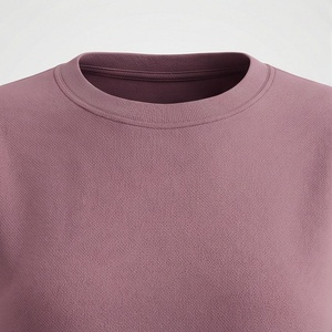 Women's 2 Piece <b>Knitted</b> <b>Set</b> Solid Color Crew Neck Short Sleeve T Shirt and Above Knee Shorts Loose Fit Casual Spring Summer Wear - Product Image 4