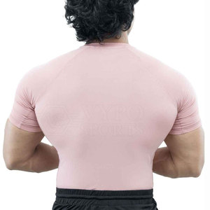 T-shirt décontracté pour homme en coton 100% tricoté de haute qualité, lavé, col rond, tissu doux, confortable, respirant, idéal pour un usage quotidien - Product Image 2