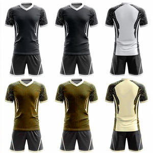Camisetas de Rugby para Hombre, 100% Poliéster, Ropa Deportiva de Polo, Camisetas de Fútbol con Rayas en las Mangas, Uniformes de Rugby - Product Image 5
