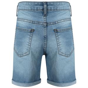 Pantalones cortos de mezclilla para hombre a la moda, con corte ajustado y estilo moderno. Material de alta calidad que ofrece comodidad, transpirabilidad y durabilidad. - Product Image 4