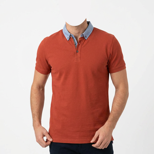 Camisa de Hombre de Algodón Piqué Sólido de Manga Corta, Tejida, con Botones al Frente, Estilo Casual, Corte Regular, 200g, Marca Personalizada - Product Image 2