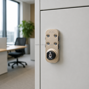 REAL RL-9046 Combination <b>Lock</b> for Wooden Cabinets with Master <b>Key</b> Management - Product Image 1