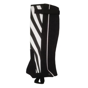 Customized Cowhide Leather Horse Riding <b>Chaps</b> Adjustable Equestrian <b>Half</b> <b>Chaps</b> Heavy Duty Horseback Riding Protective Gear - Product Image 3