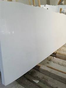 Dalles de marbre travertin blanc du Vietnam en gros, polies haute brillance, découpées sur mesure pour la décoration intérieure d'hôtels, villas et appartements - Product Image 3