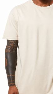 T-shirt Homme Oversize Personnalisé 230 g/m² Coton Lourd Épaules Tombantes Uni Grande Taille Vente en Gros - Product Image 3