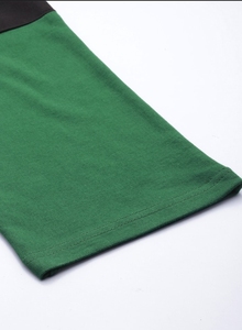 Pantalon de jogging décontracté pour homme en molleton de coton vert, taille élastique avec cordon de serrage et bande latérale, idéal pour l'hiver - Product Image 2