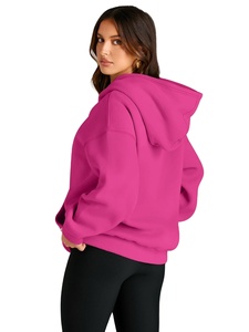 SIBRIN alta calidad personalizada mujer pulóver Sudadera con capucha Multicolor poliéster algodón polar Otoño Invierno sudadera logotipo personalizado - Product Image 4