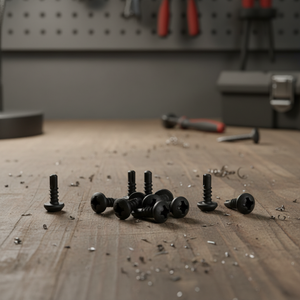 Perfect for Metal Framing: Black Pan Head Self-Drilling <b>Screws</b> - Product Image 1
