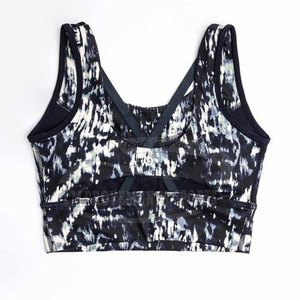 New Arrival Women's Fitness <b>Bra</b> XL Seamless Yoga Gym Top Spandex Lining Breathable Print Design Padded High Quality Adjustable - Product Image 2