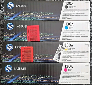 Juego de Cartuchos de Tóner Completos HP 130A CMYK Originales, Tamaño Estándar - Product Image 2
