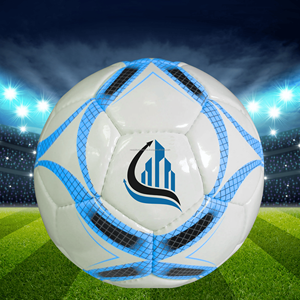 Ballon de football professionnel de taille 5 avec logo personnalisé 2026, cousu à la machine, durable, promotionnel, pour les matchs, vente en gros - Product Image 1