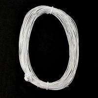 Écusson rigide à coudre en fil de bullion français avec épingle de sûreté, diamètre 1-1,25 mm, couleur et épaisseur personnalisables, placage or, pour chapeaux 3D mignons