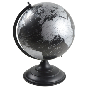Globe décoratif personnalisé au design élégant avec support en métal, globes rotatifs élégants pour la décoration et les cadeaux, fournisseurs Inde - Product Image 6