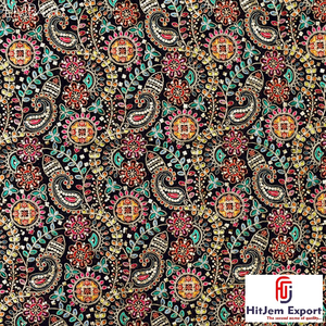 Tissu en dentelle jacquard brodé en polyester doux et élégant pour vêtements, artisanat de mode, fabrication textile sur mesure OEM ODM - Product Image 3