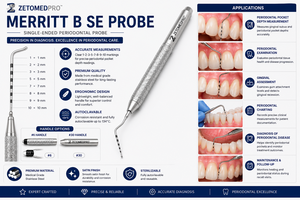 หัววัด Zetomed Pro Single-Ended Merritt B SE, พร้อมเครื่องหมาย 1-2-3-5-7-8-9-10 # 6, # 30) - Product Image 4