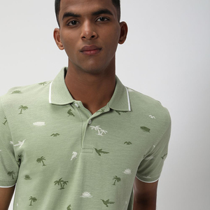 Chemises polo pour hommes, vêtements décontractés, sublimation, design tendance, logo personnalisé, motif uni, coton respirant, manches courtes, streetwear - Product Image 6