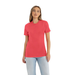 Nouvel Arrivage T-shirt Melon Premium Doux 65/35 Polyester/Coton Peigné, Prêt pour l'Application de Marque Personnalisée, Col Rond, Étiquette Détachable - Product Image 4