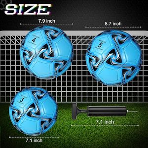 Ballon de football personnalisé avec logo d'équipe, fournisseur en gros, prix bas, ballon de football d'entraînement pour débutants - Product Image 2