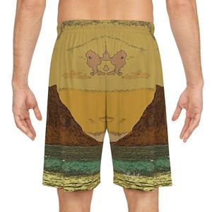 กางเกงว่ายน้ำชายหาด กางเกงบอร์ดชอร์ต แห้งเร็ว กันน้ำ สำหรับวิ่ง เล่นเซิร์ฟ - Product Image 4