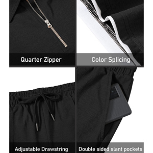 Conjunto de camisa y pantalones cortos de color sólido para hombre, conjuntos de verano para hombre, ropa de calle y casual, traje de manga corta para hombre, conjunto de dos piezas - Product Image 2