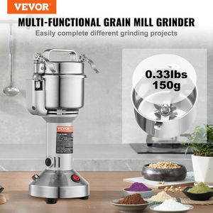 850W commerciale in acciaio inox elettrico grani macinino 150g di spezie ad alta velocità polverizzatore polvere macchina chicchi secchi spezie - Product Image 2