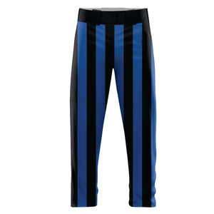 Custom logo Wholesale Sublimated Blank White Color Baseball Uniform Men's Full Length Stripe Training Baseball <b>Pants</b> - Product Image 1