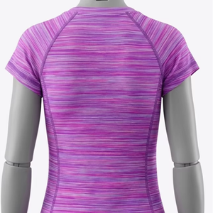 Conjunto de Camisetas de Manga Corta con Apliques Estampados de Alta Calidad, Secado Rápido, Súper Cómodas, Unisex, 100% Poliéster Micro Interlock, 170-180 Gsm - Product Image 1