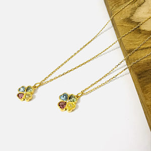 Colgante de Diamante en Forma de Corazón de 2.21 Quilates con Certificado IGI, Cadena de Oro de 18K, Regalo de Lujo para Ella - Product Image 1