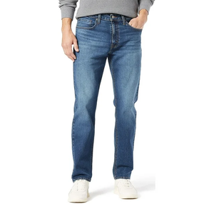 High Waits Slim Fit Custom Design Men's Denim Pants Stylish Washed Fashionable Premium Quality Washed Jeans Pants For Men - Product Image 4