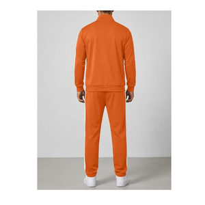 Conjunto Deportivo de Chaqueta Ajustada con Cierre Completo y Pantalones Deportivos Cónicos de Felpa Técnica - Product Image 2
