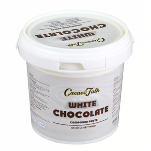 Pâte de chocolat blanc liquide HALAL de qualité supérieure pour la pâtisserie et les biscuits, 1KG, vente en gros, expédition mondiale, OEM/ODM, offre spéciale - Product Image 1