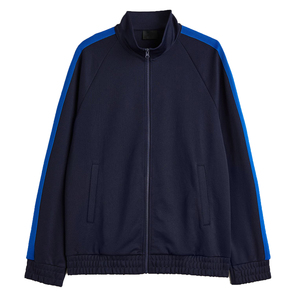 <b>Mens</b> Sport Fit <b>Jacket</b> Stretch Fabric Full Zip Active Wear for Daily Exercise Gym Running Custom Manufacturing Service - Product Image 1
