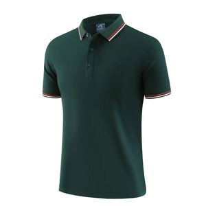Camisetas Polo Casuales para Hombre, Diseño Nuevo y Popular, Logotipo Personalizado, Color Sólido, Transpirables - Product Image 1