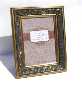 Cadre photo en résine dorée de haute qualité, design exclusif, vente en gros d'usine, pour la décoration de bureau - Product Image 4