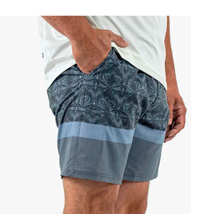 Shorts de bain pour hommes de haute qualité, en toile, séchage rapide, pour la pêche, taille mi-haute, style décontracté, respirant, avec cordon de serrage - Product Image 4